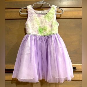 Shimmery Toddler Girl Dress